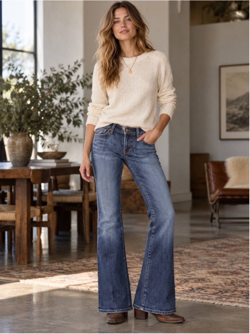 Citizens of Humanity Kelly 001 Jeans Women 28 Low Rise Bootcut Y2K McBling Blue